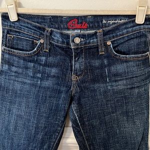 Blue Cult Original Butt Lifter Jeans Barely Boot Cut, Size 26